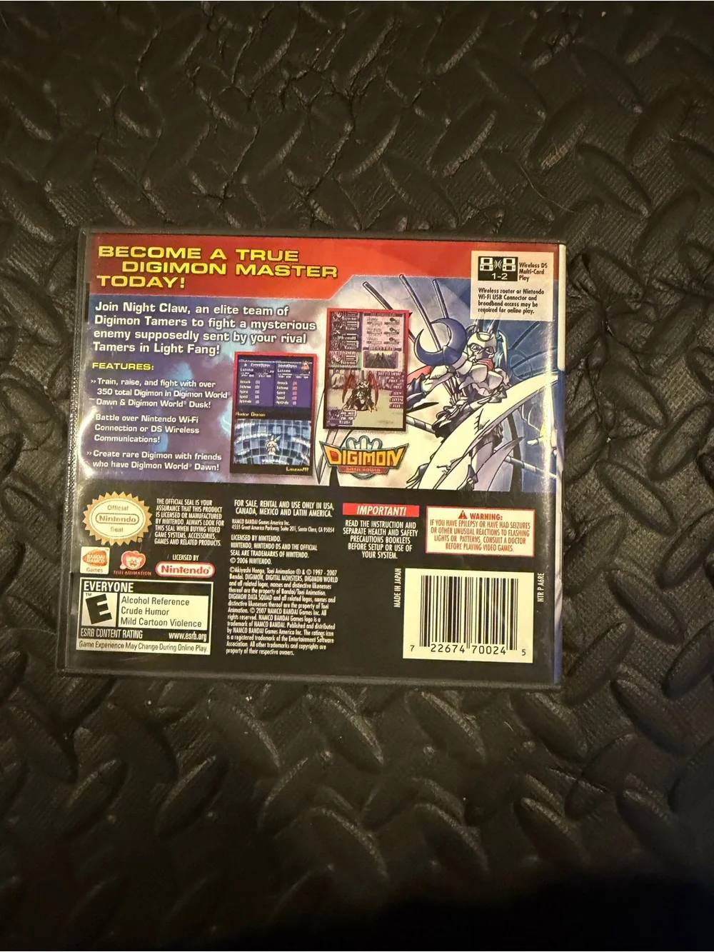 Nintendo DS Digimon World Dusk